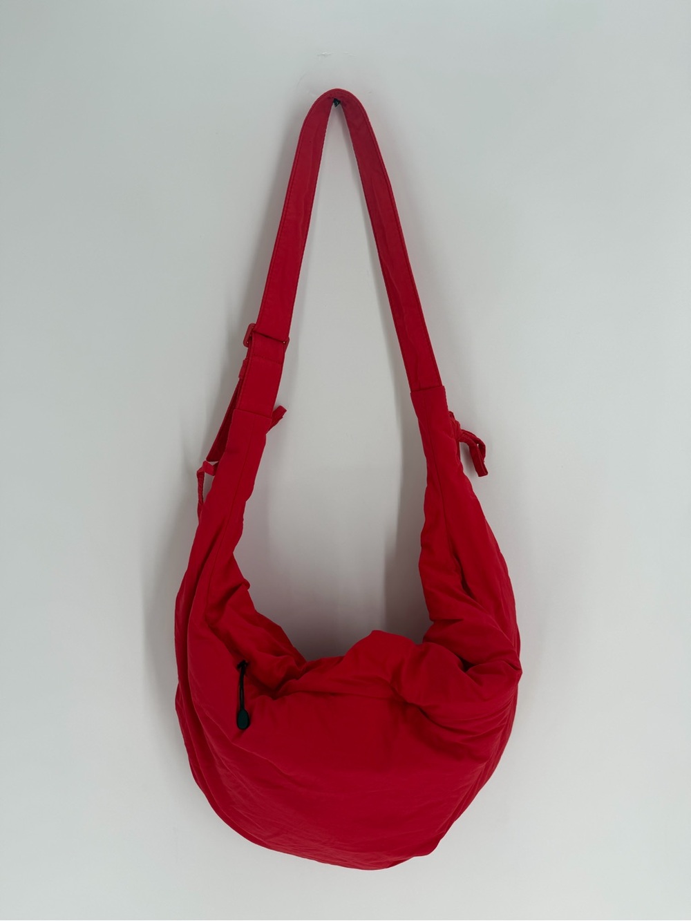 Cos Canopy Mini Crossbody Ruched Bag In Red - Picture 5 of 7